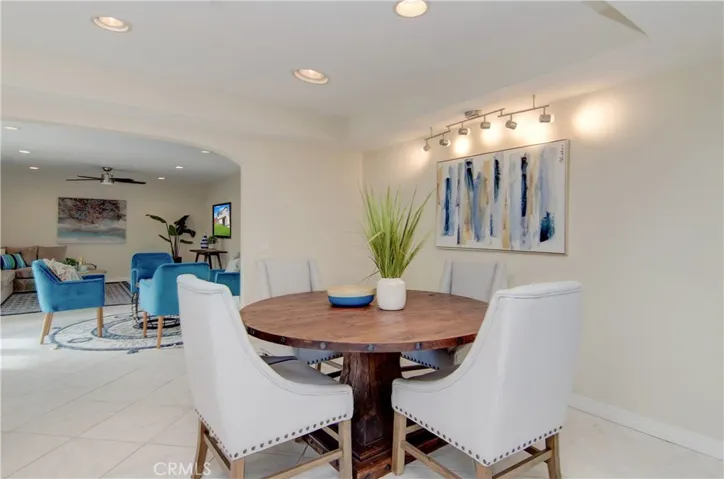 NICE!  This awesome dining space is large enough for big holiday gatherings.