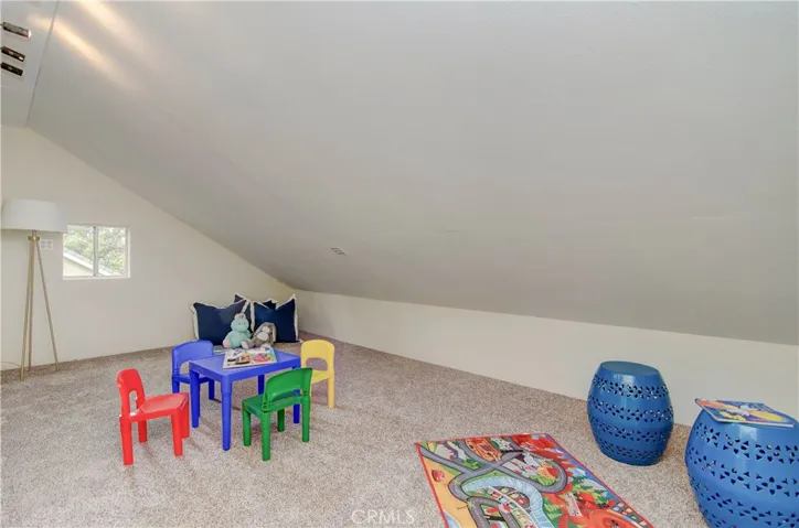 Upstairs bonus space could be 4th kids room, playroom, home office, yoga studio or more storage...(approx. 200 sq. ft...not included in quoted square footage!)