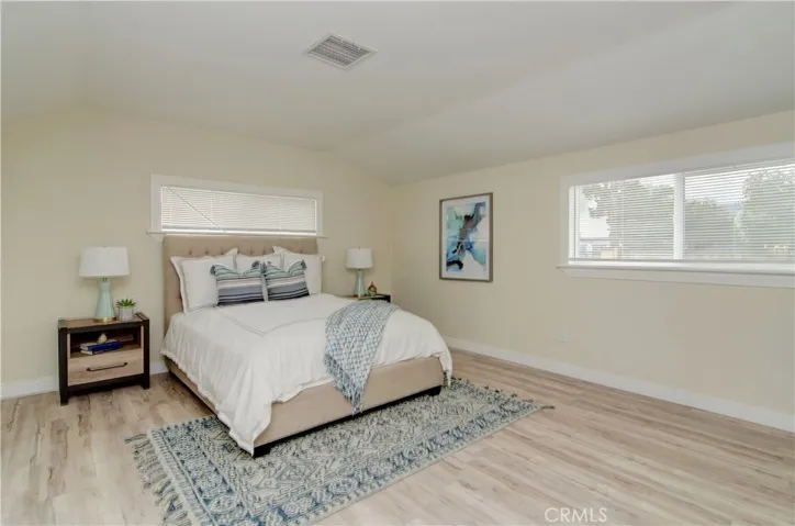 Master has plenty of room for any furniture needs.
