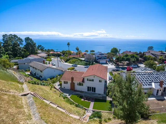 View taken from top of property.