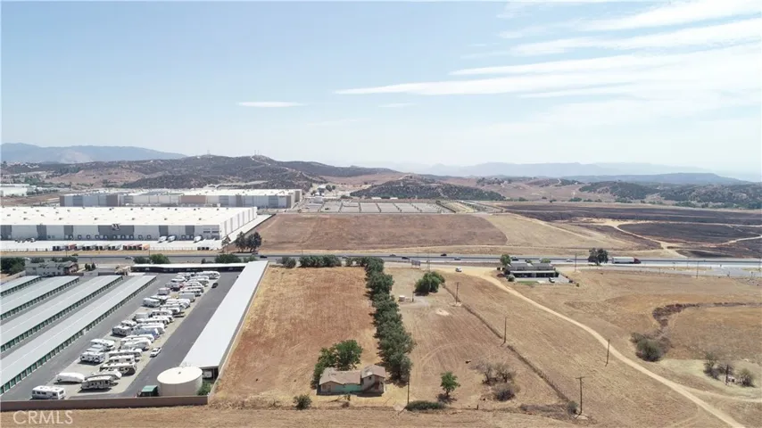 North side of property looking south.