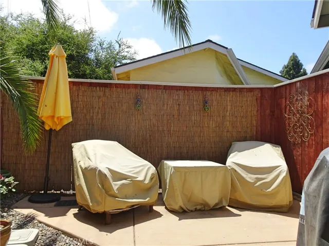 Patio area