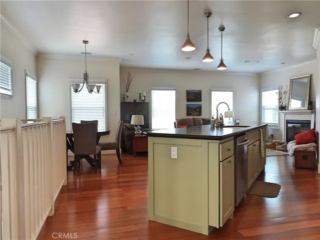 Upper level family kitchen