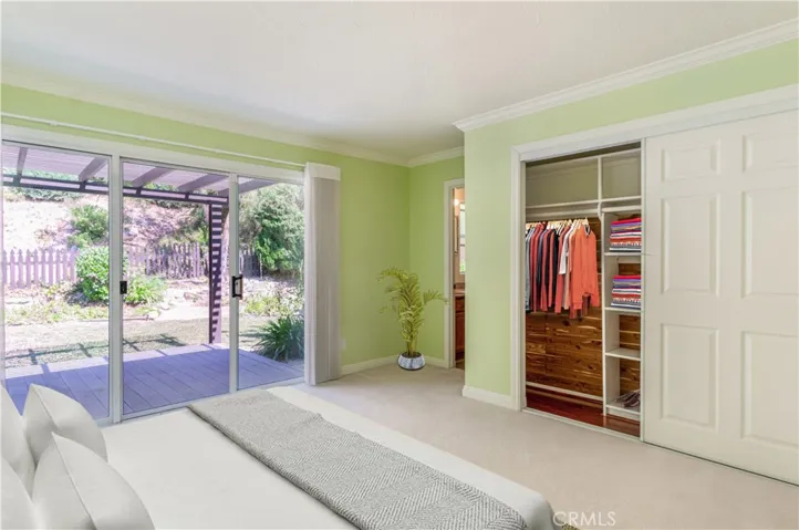 Virtually Staged Bedroom #2 with bathroom ensuite