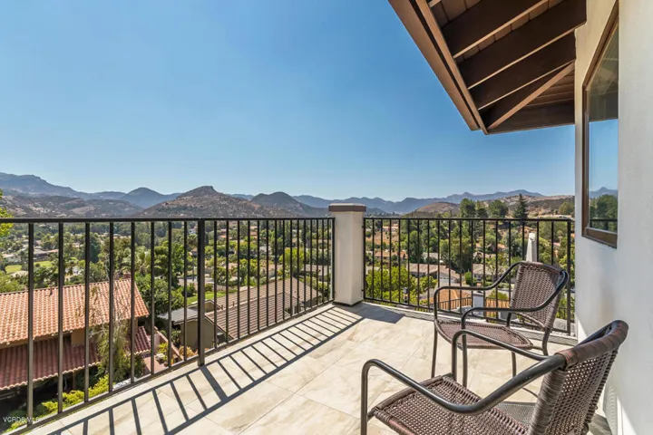 Master balcony view