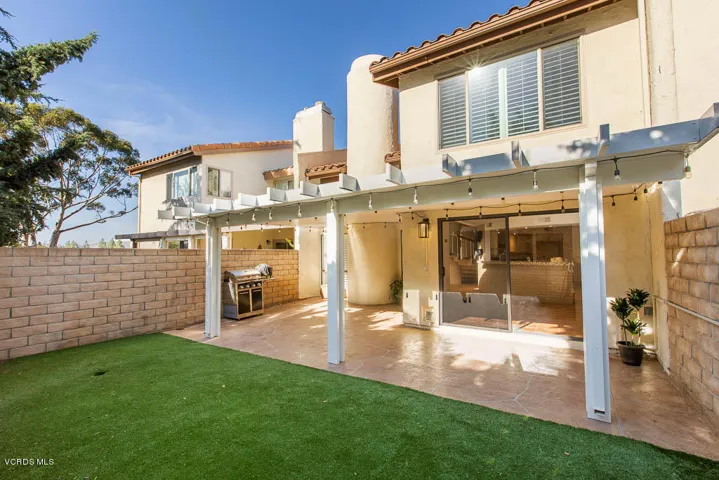 Covered patio