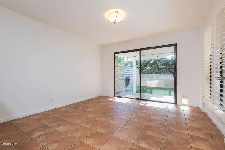 Dining area