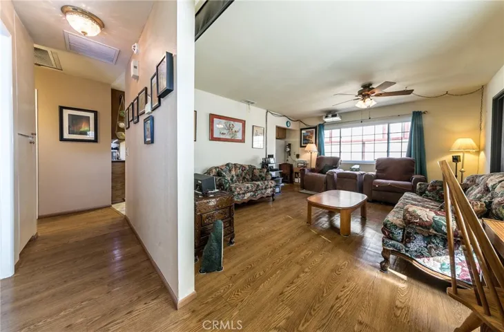View is from the Front Door.
