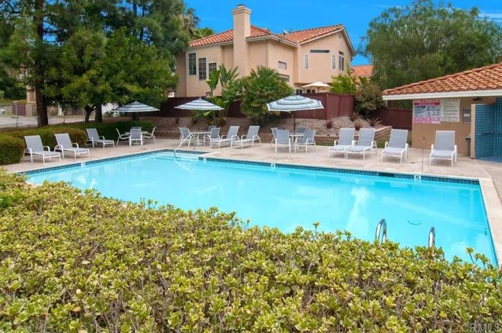 Promenade community pool located at top of hill as you enter.