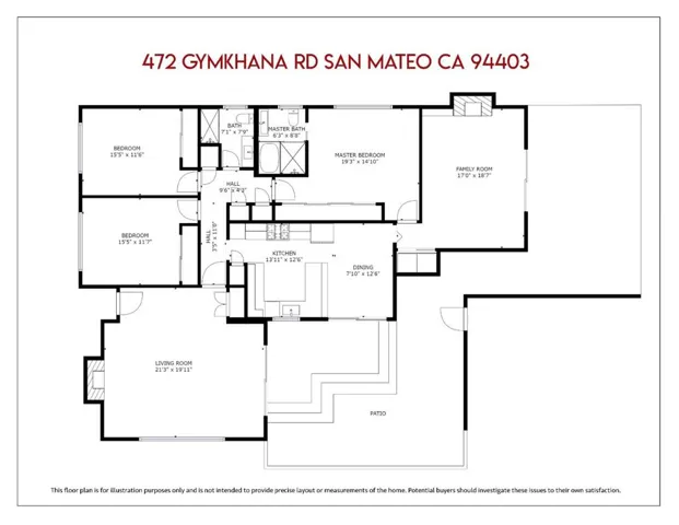 472 Gymkhana Road, San Mateo, California 94403