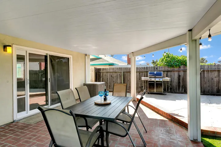 Back patio