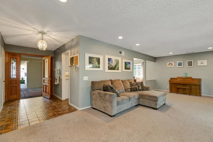 Living room towards entry