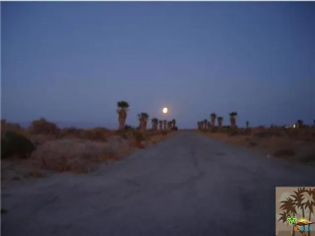 Nightime at Salton Sea