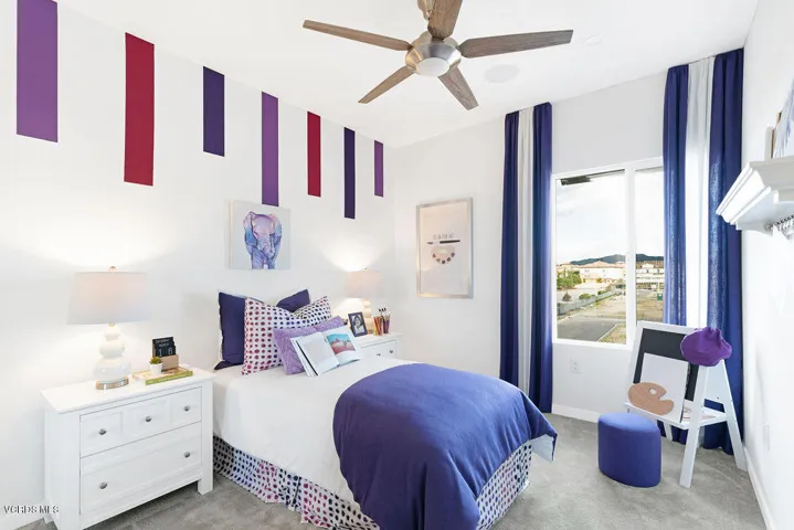 Model PW plan 2 secondary bedroom