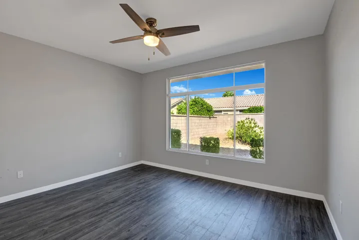 PRIMARY BEDROOM TO BACK YARD