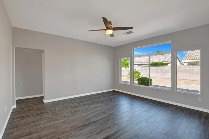 LIVING ROOM TO BACK YARD