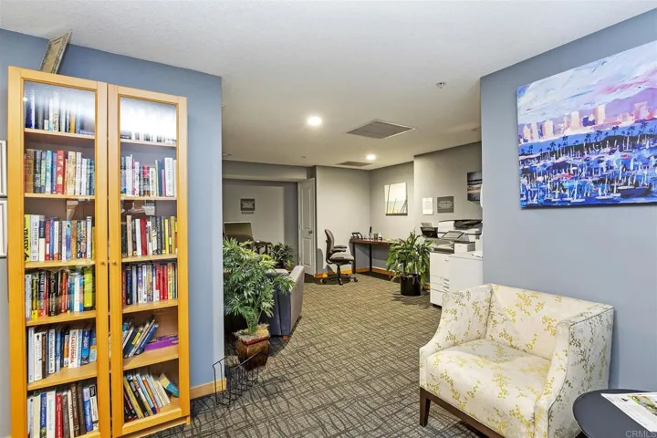 24-hour access to business center with computer, fax, copier, library.