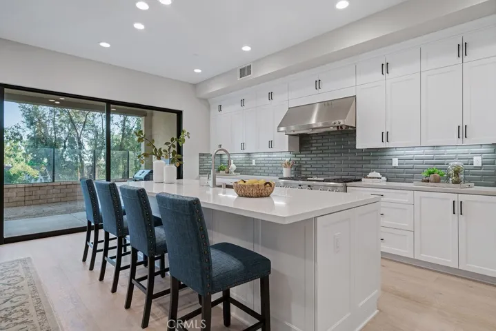 Beveled Quartz island