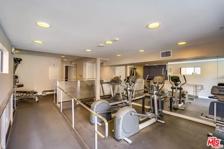 Well equipped gym