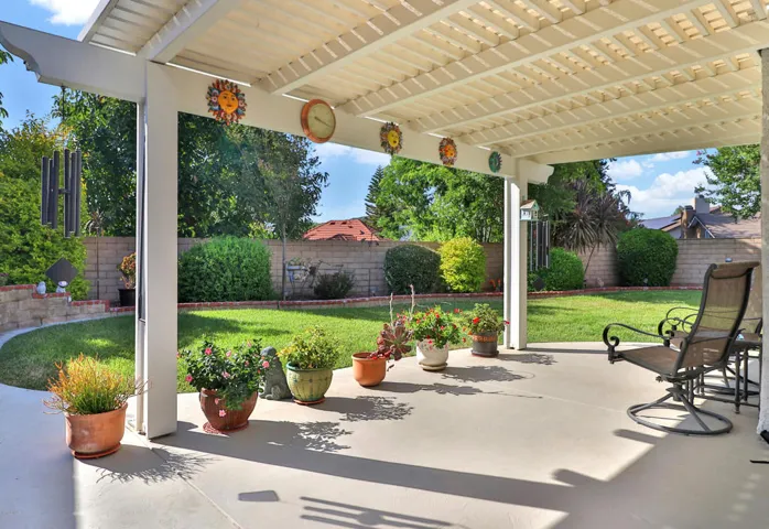 Rear Patio