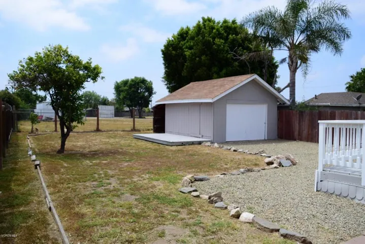 BACKYARD TO GARAGE
