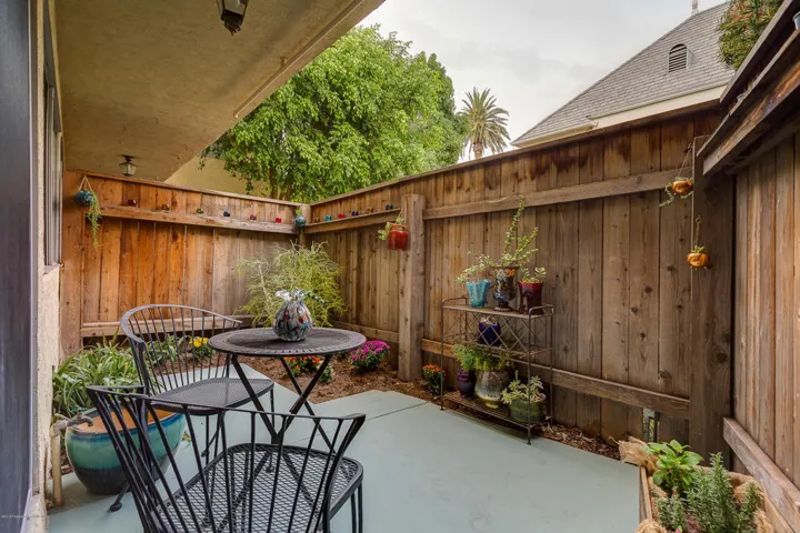 Freshly Landscaped Patio