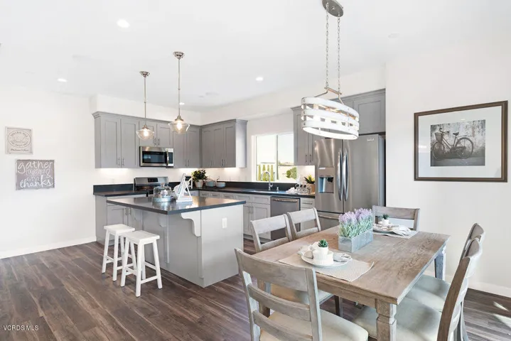 Model PW Plan 2 Kitchen dining area