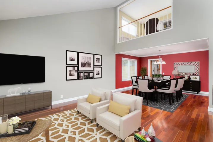 Living and Dining Rooms