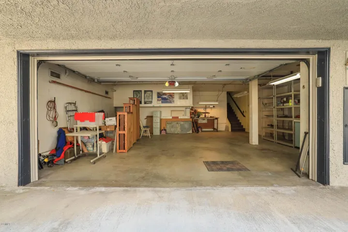 Attached garage