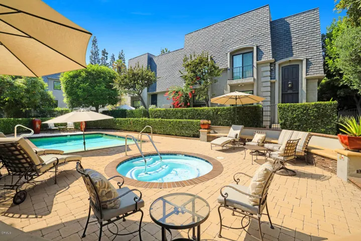 pool/spa area