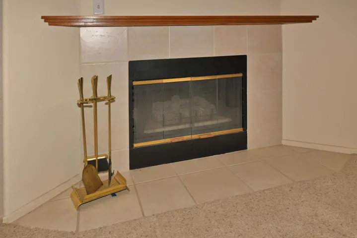 Cozy Gas Fireplace