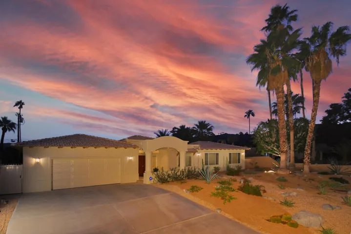 Front Night Shot Sunset