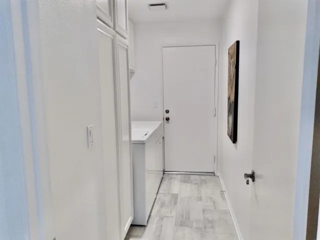 Laundry Leading to Garage