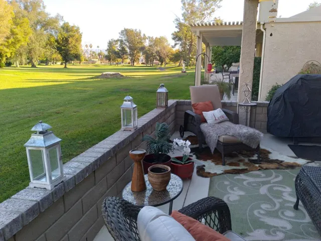West Facing Patio