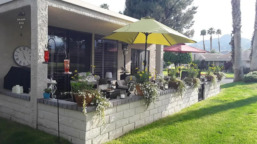 West Facing Patio