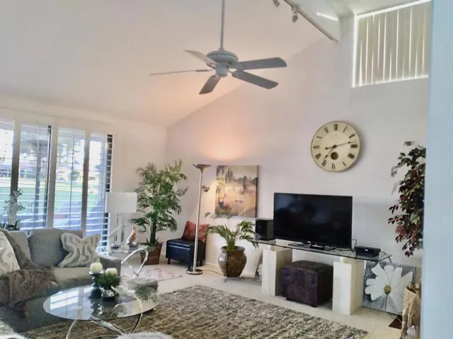 Vaulted Ceiling Living Room