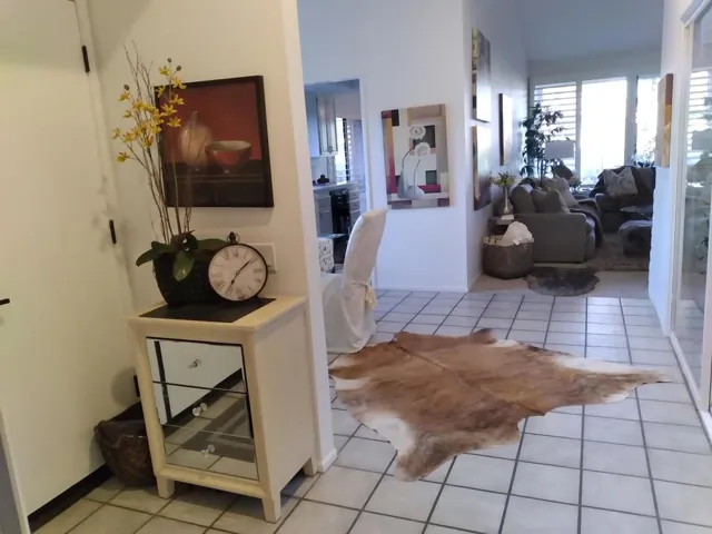 Entry Leading to Living Room