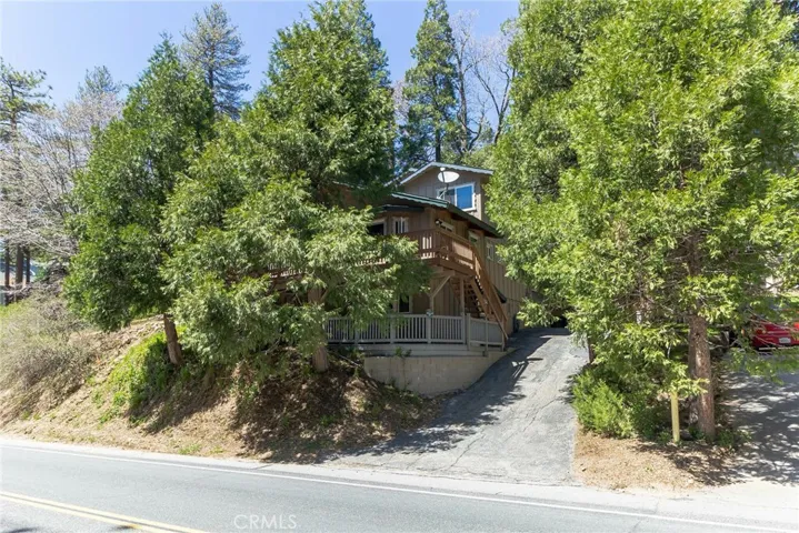 Front of home. Long Driveway for Parking. Also parking is allowed in front of home & across street