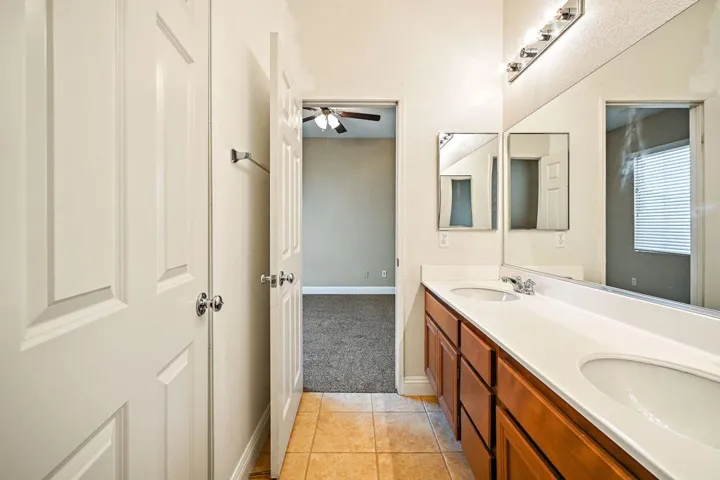 Jack and Jill bathroom