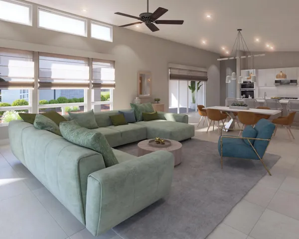 Digital photography of great room