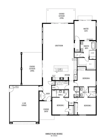 Cosmopolitan floor plan
