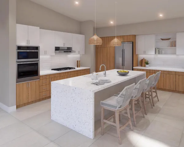 Digital photography of kitchen