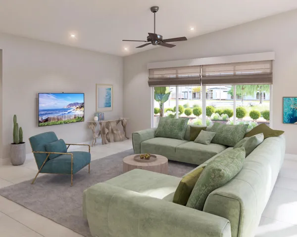 Digital photography of great room
