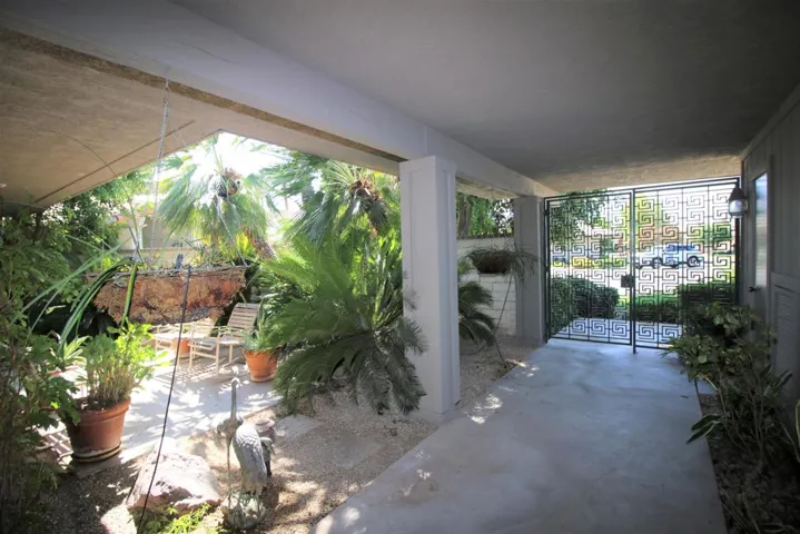 Front Private Patio