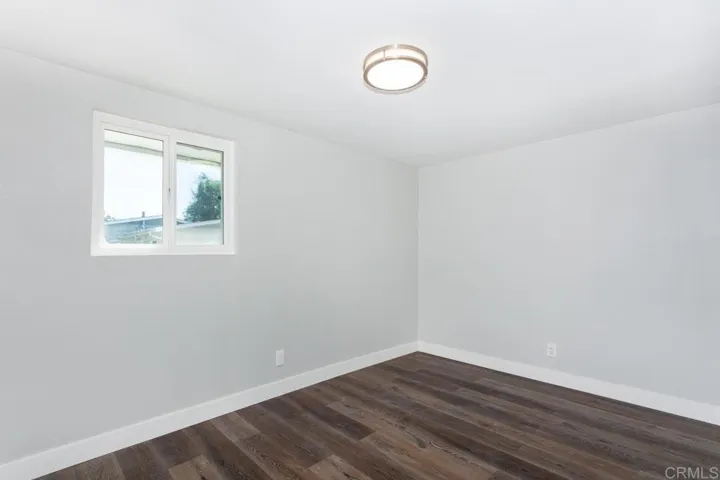 9  by 13 foot room could make a good office or extra (4th) bedroom.