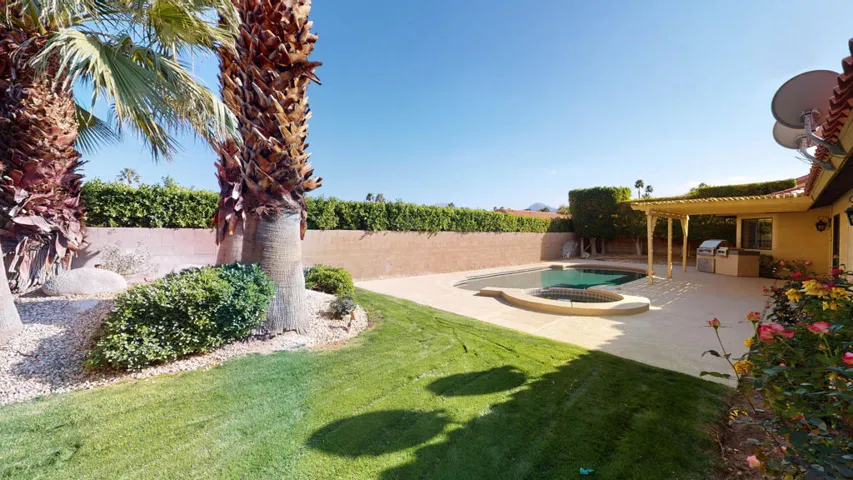 Rear yard