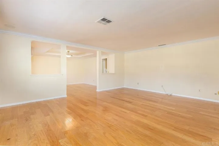 Another view from living room towards formal dining room.