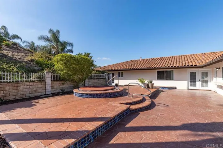 Fabulous back patio & in ground spa!