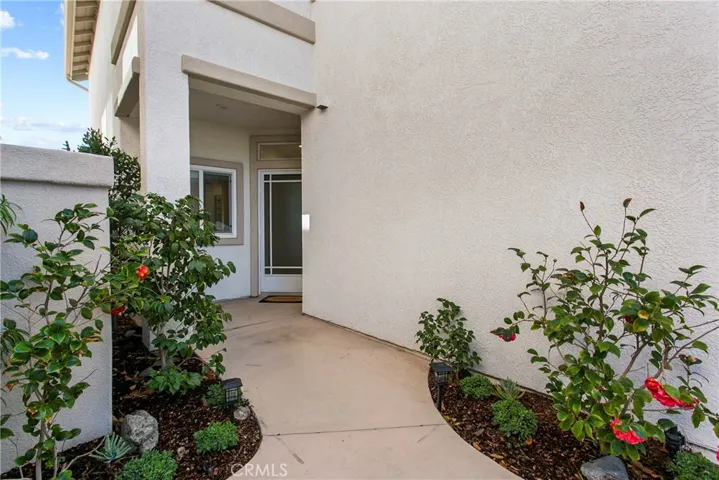 Builder's "Z" lot design creates the private gated entry courtyard.