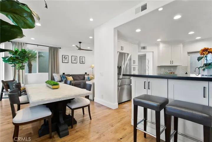Fabulous 'Cook's Kitchen' with floor to ceiling pantry storage. [Near new high end Samsung fridge is included!]